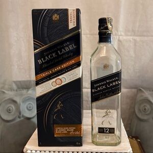 ⚡️Johnnie Walker Black Label Triple Cask Edition (For Bottle Collectors)